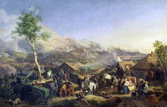 Bataille de Smolensk - par Piter von Hess